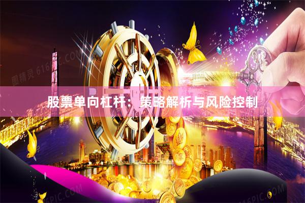 股票单向杠杆:策略解析与风险控制